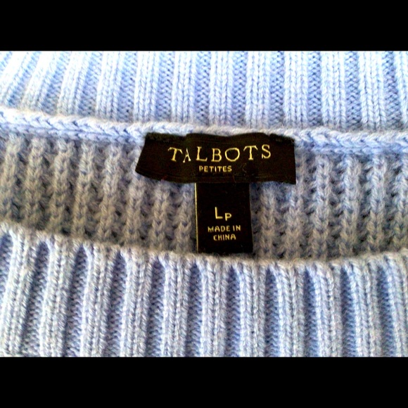 Talbots lambs wool thick knit sweater. EUC. - Picture 3 of 4